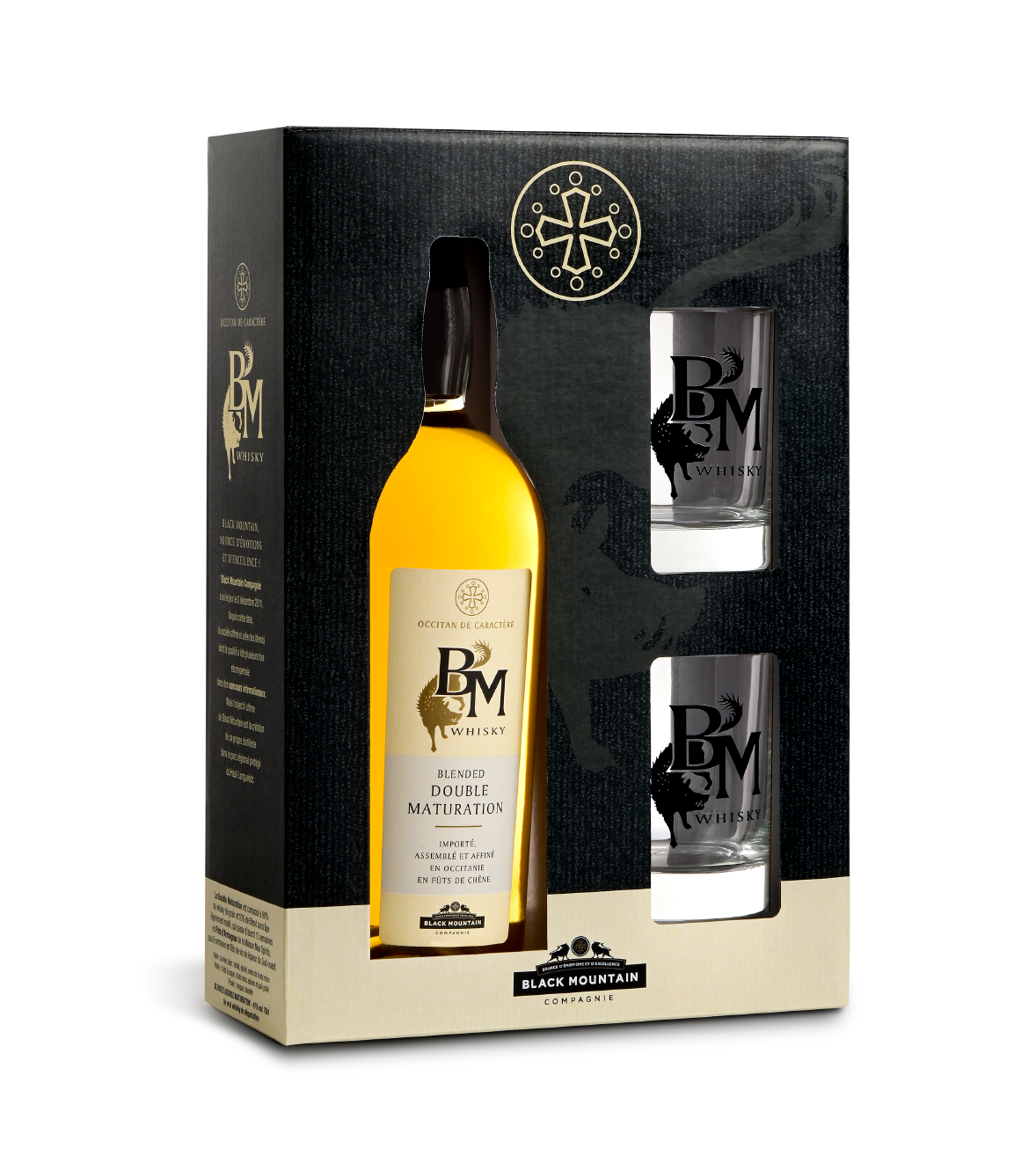 Coffret BM Double Maturation 70cl Black Mountain